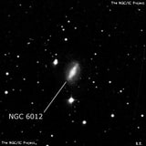 NGC 6012 - спиральная галактика с баром. Описание NGC 6012:, Галактика в созвездии Змея