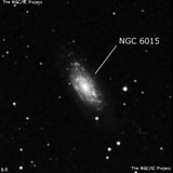 NGC 6015 - спиральная галактика. Описание NGC 6015:, Галактика в созвездии Дракон