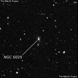 NGC 6029 - галактика. Описание NGC 6029:, Галактика в созвездии Змея