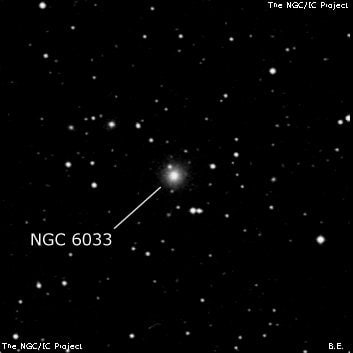 NGC 6033 - галактика. Описание NGC 6033:, Галактика в созвездии Змея