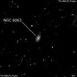 NGC 6063 - спиральная галактика. Описание NGC 6063:, Галактика в созвездии Змея