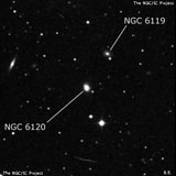 NGC 6120 - галактика. Описание NGC 6120:, Галактика в созвездии Северная Корона