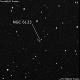 NGC 6133 - три звезды. Описание NGC 6133:, Объект глубокого космоса в созвездии Дракон