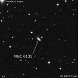 NGC 6135 - спиральная галактика. Описание NGC 6135:, Галактика в созвездии Дракон