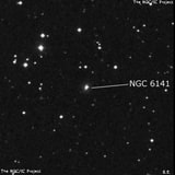 NGC 6141 - галактика. Описание NGC 6141:, Галактика в созвездии Геркулес