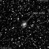 NGC 6156 - спиральная галактика с баром. Описание NGC 6156:, Галактика в созвездии Южный Треугольник