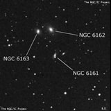 NGC 6161 - спиральная галактика. Описание NGC 6161:, Галактика в созвездии Геркулес