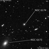 NGC 6174 - галактика. Описание NGC 6174:, Галактика в созвездии Геркулес