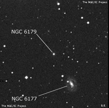 NGC 6179 - галактика. Описание NGC 6179:, Галактика в созвездии Геркулес