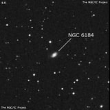 NGC 6184 - спиральная галактика. Описание NGC 6184:, Галактика в созвездии Геркулес