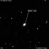 NGC 62 - спиральная галактика. Описание NGC 62:, Галактика в созвездии Кит