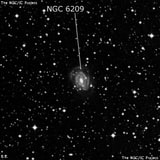 NGC 6209 - галактика. Описание NGC 6209:, Галактика в созвездии Райская Птица