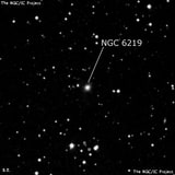 NGC 6219 - линзовидная галактика. Описание NGC 6219:, Галактика в созвездии Геркулес