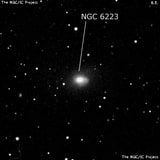 NGC 6223 - галактика. Описание NGC 6223:, Галактика в созвездии Дракон