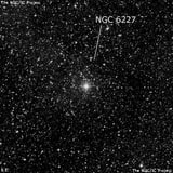 NGC 6227 - облако звёзд. Описание NGC 6227:, Двойная звезда в созвездии Скорпион