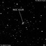 NGC 6228 - спиральная галактика. Описание NGC 6228:, Галактика в созвездии Геркулес