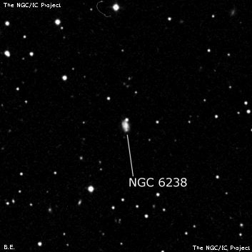 NGC 6238 - галактика. Описание NGC 6238:, Галактика в созвездии Дракон