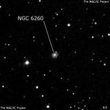 NGC 6260 - спиральная галактика. Описание NGC 6260:, Галактика в созвездии Дракон
