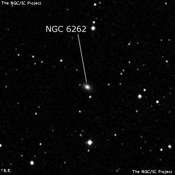 NGC 6262 - линзовидная галактика. Описание NGC 6262:, Галактика в созвездии Дракон
