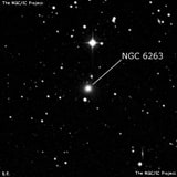 NGC 6263 - эллиптическая галактика. Описание NGC 6263:, Галактика в созвездии Геркулес