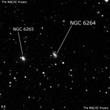 NGC 6264 - спиральная галактика с баром. Описание NGC 6264:, Галактика в созвездии Геркулес