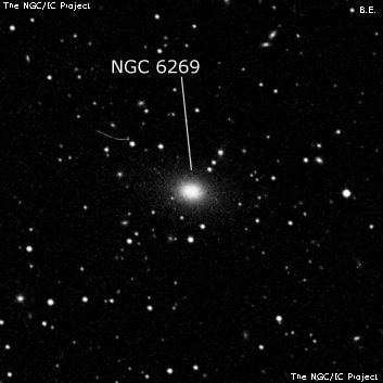 NGC 6269 - эллиптическая галактика. Описание NGC 6269:, Галактика в созвездии Геркулес