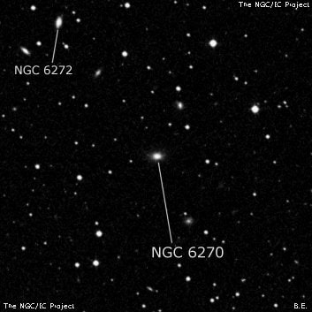 NGC 6270 - линзовидная галактика. Описание NGC 6270:, Галактика в созвездии Геркулес