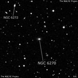 NGC 6270 - линзовидная галактика. Описание NGC 6270:, Галактика в созвездии Геркулес