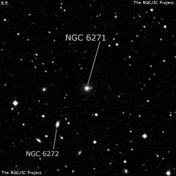 NGC 6271 - галактика. Описание NGC 6271:, Галактика в созвездии Геркулес
