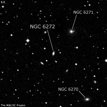 NGC 6272 - галактика. Описание NGC 6272:, Галактика в созвездии Геркулес