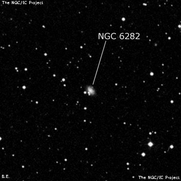 NGC 6282 - спиральная галактика с баром. Описание NGC 6282:, Галактика в созвездии Геркулес