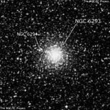 NGC 6293 - шаровое скопление звёзд. Описание NGC 6293:, Шаровое скопление в созвездии Змееносец