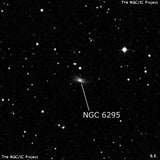 NGC 6295 - спиральная галактика. Описание NGC 6295:, Галактика в созвездии Дракон