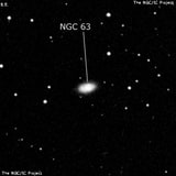 NGC 63 - галактика. Описание NGC 63:, Галактика в созвездии Рыбы