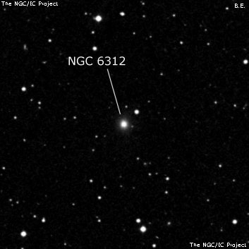 NGC 6312 - галактика. Описание NGC 6312:, Галактика в созвездии Геркулес