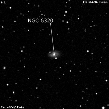 NGC 6320 - галактика. Описание NGC 6320:, Галактика в созвездии Геркулес