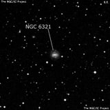 NGC 6321 - спиральная галактика с баром. Описание NGC 6321:, Галактика в созвездии Геркулес