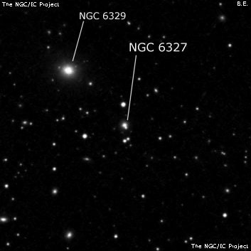 NGC 6327 - галактика. Описание NGC 6327:, Галактика в созвездии Геркулес
