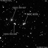 NGC 6331 - эллиптическая галактика. Описание NGC 6331:, Галактика в созвездии Малая Медведица