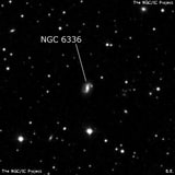 NGC 6336 - спиральная галактика с баром. Описание NGC 6336:, Галактика в созвездии Геркулес
