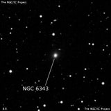 NGC 6343 - галактика. Описание NGC 6343:, Галактика в созвездии Геркулес