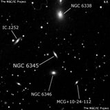 NGC 6345 - линзовидная галактика. Описание NGC 6345:, Галактика в созвездии Дракон