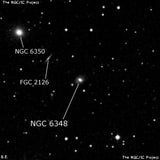 NGC 6348 - спиральная галактика. Описание NGC 6348:, Галактика в созвездии Геркулес