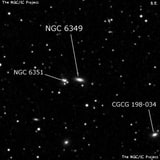 NGC 6349 - галактика. Описание NGC 6349:, Галактика в созвездии Геркулес