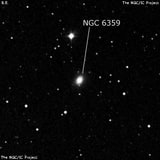 NGC 6359 - галактика. Описание NGC 6359:, Галактика в созвездии Дракон