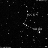 NGC 6377 - галактика. Описание NGC 6377:, Галактика в созвездии Дракон