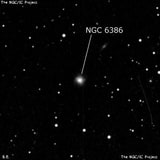 NGC 6386 - галактика. Описание NGC 6386:, Галактика в созвездии Дракон