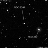 NGC 6387 - галактика. Описание NGC 6387:, Галактика в созвездии Дракон