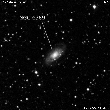 NGC 6389 - галактика. Описание NGC 6389:, Галактика в созвездии Геркулес