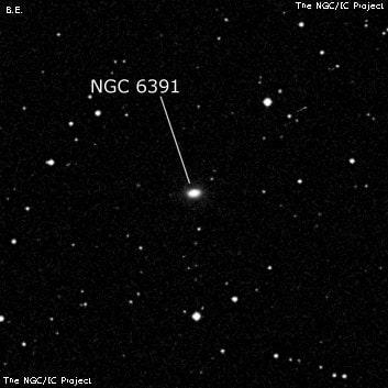 NGC 6391 - галактика. Описание NGC 6391:, Галактика в созвездии Дракон